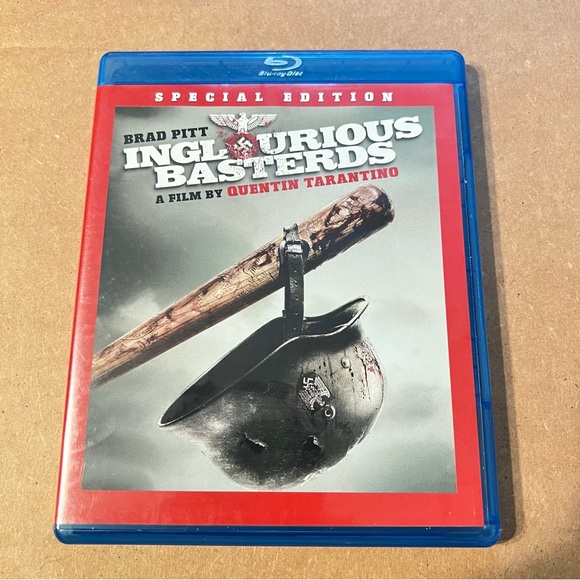 Blu-Ray INGLOURIOUS BASTARDS Quentin Tarantino - Brad Pitt Film Movie - Picture 1 of 2